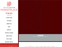 Tablet Screenshot of jeffersonmarketplace.com